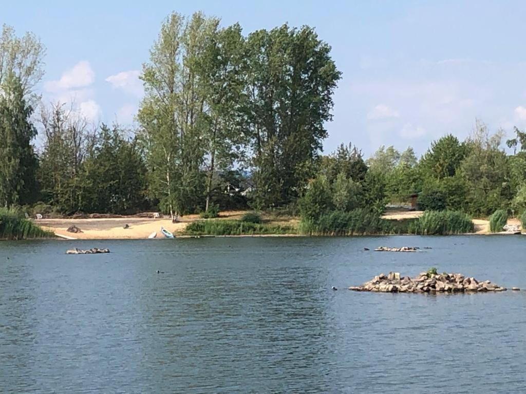 Vila Wohnen-Auf-Zeit-Am-See Großostheim Exteriér fotografie